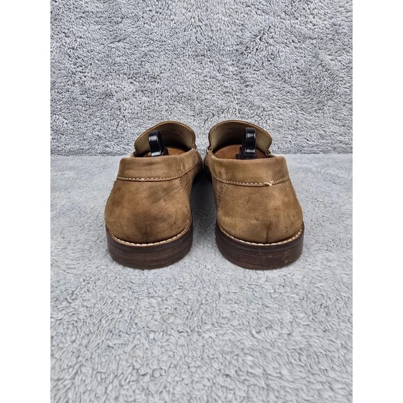 Tommy Bahama Shoes Mens Size 9 Felton Loafer Perforated Tan Leather Resort